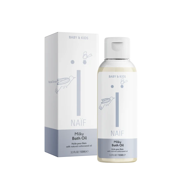 NAIF MILKY BATH OIL